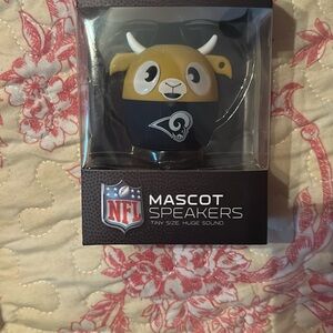 New Rams Fan Collectible Mascot Speaker - Tiny Size Huge Sound